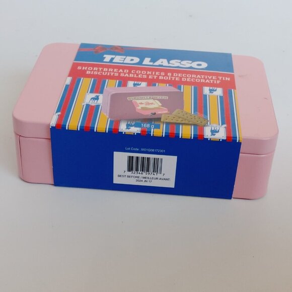 TED LASSO Shortbread Cookies and Decorative Tin Christmas 2023 Season Warner Bro - Picture 7 of 7